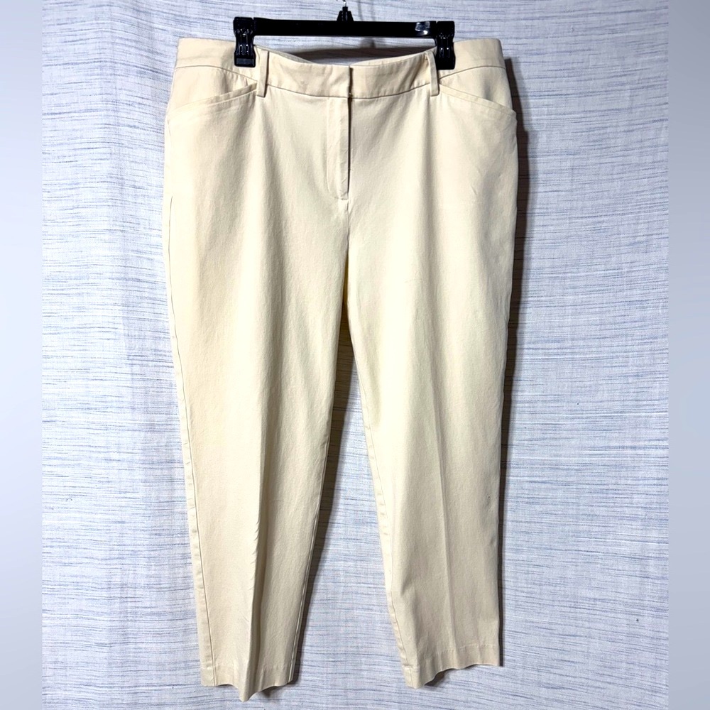 41 Hawthorn Cream Amari Straight Leg Pants - Picture 2 of 13